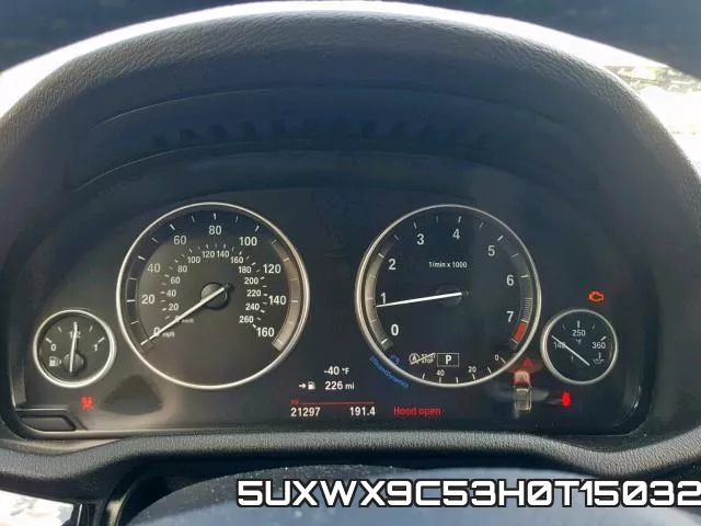 5UXWX9C53H0T15032 фото 9