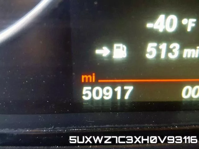 5UXWZ7C3XH0V93116 фото 9