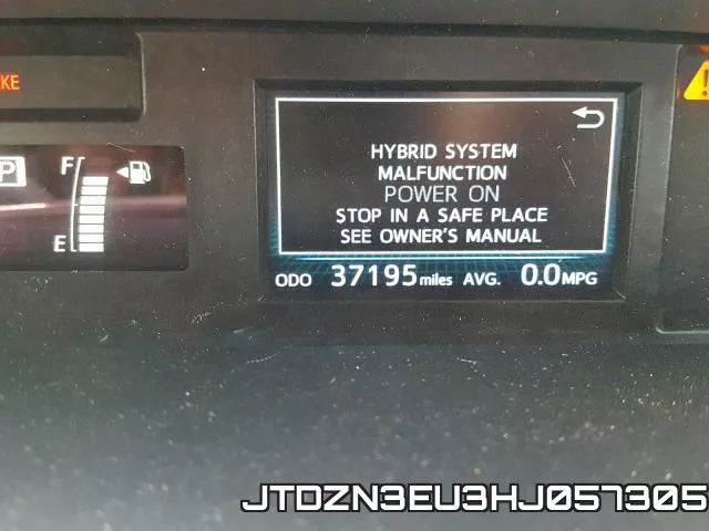 JTDZN3EU3HJ057305 фото 9
