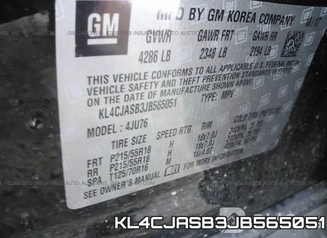 KL4CJASB3JB565051 фото 10