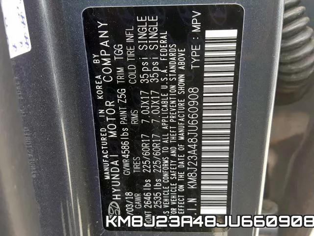 KM8J23A48JU660908 фото 2