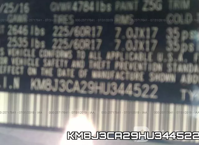 KM8J3CA29HU344522 фото 10