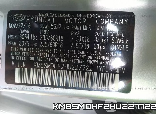 KM8SMDHF2HU227722 фото 10
