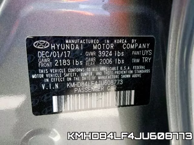 KMHD84LF4JU608773 фото 2