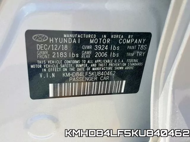 KMHD84LF5KU840462 фото 2