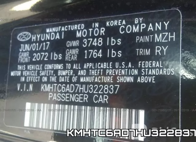 KMHTC6AD7HU322837 фото 10