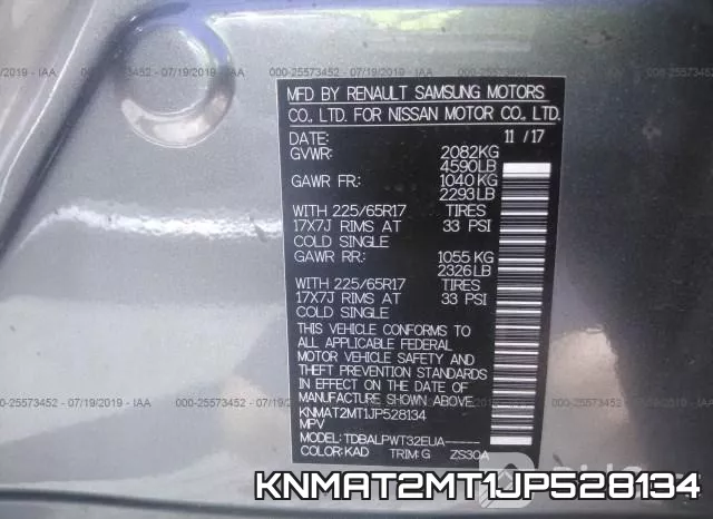 KNMAT2MT1JP528134 фото 10
