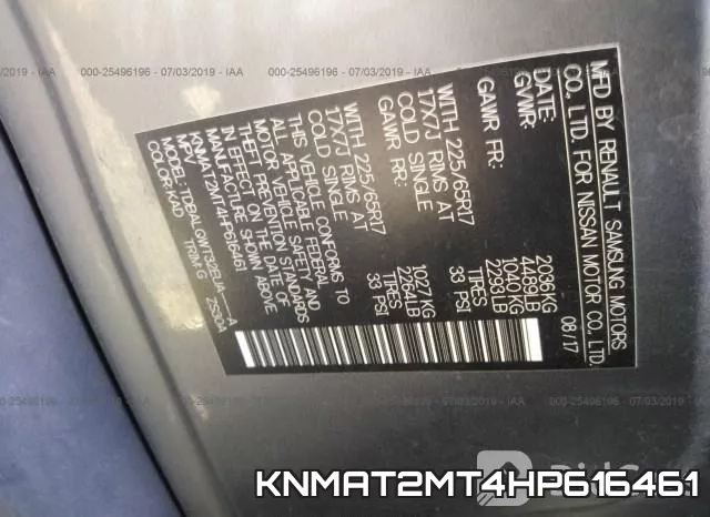 KNMAT2MT4HP616461 фото 10