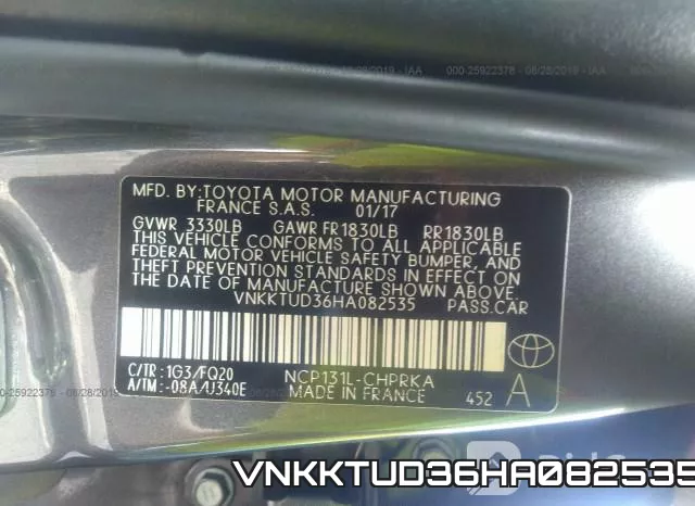 VNKKTUD36HA082535 фото 10