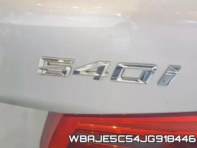 WBAJE5C54JG918446 фото 10