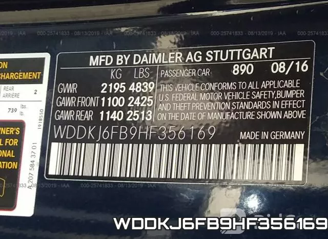 WDDKJ6FB9HF356169 фото 10