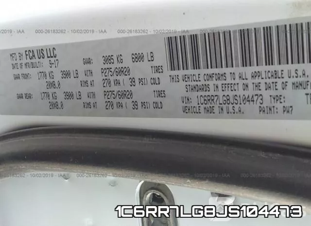 1C6RR7LG8JS104473 фото 10