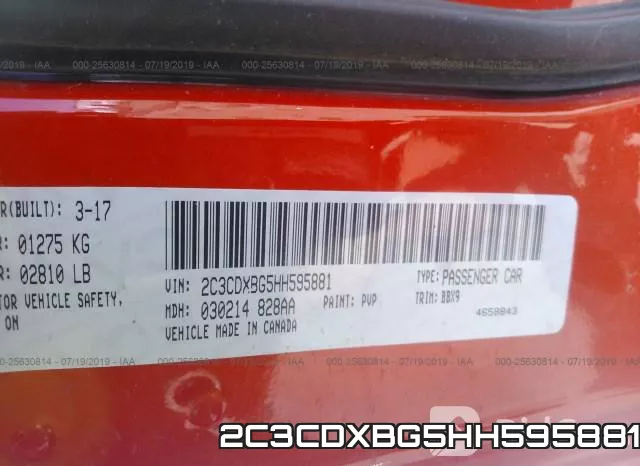 2C3CDXBG5HH595881 фото 10
