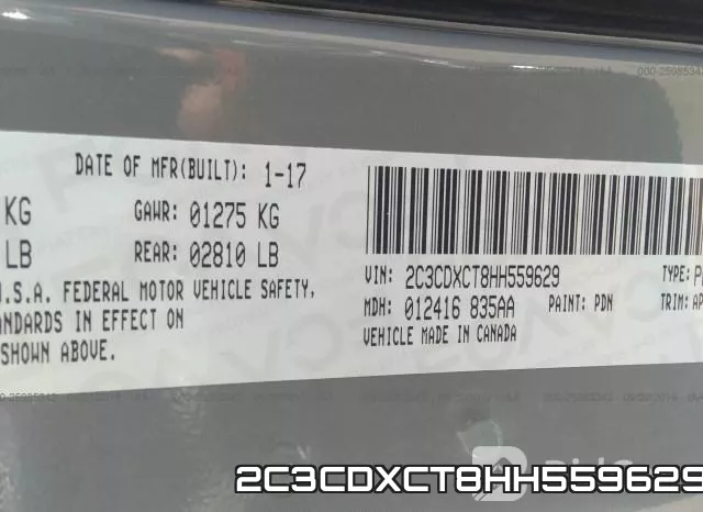 2C3CDXCT8HH559629 фото 10