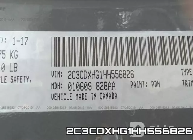 2C3CDXHG1HH556826 фото 10