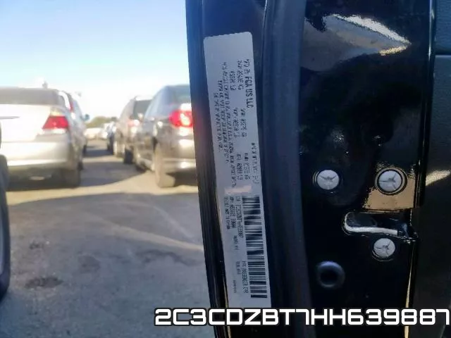 2C3CDZBT7HH639887 фото 2