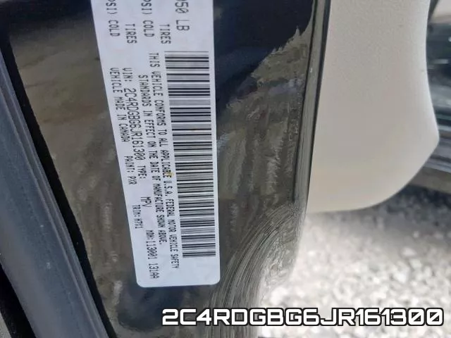2C4RDGBG6JR161300 фото 2
