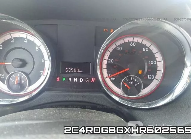 2C4RDGBGXHR602565 фото 8