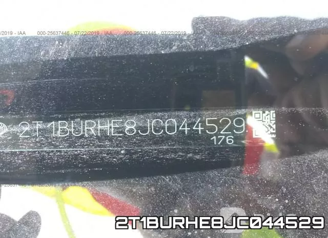 2T1BURHE8JC044529 фото 10