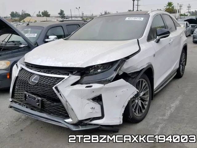 2T2BZMCAXKC194003 фото 3