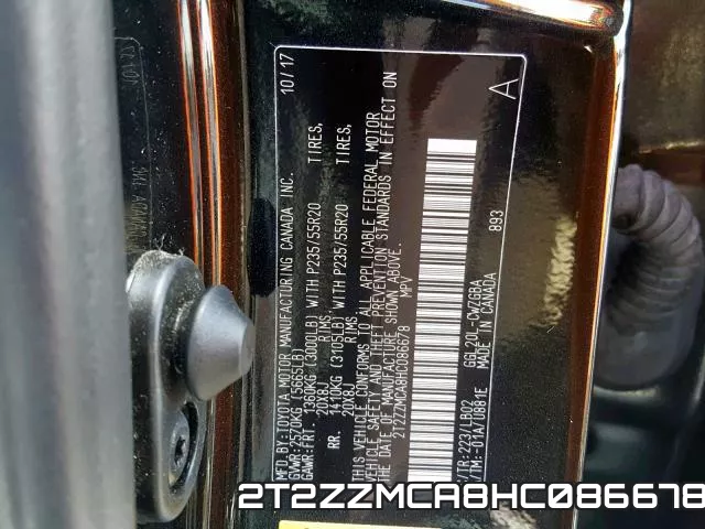 2T2ZZMCA8HC086678 фото 2