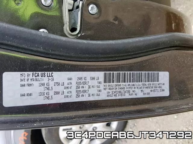3C4PDCAB6JT347292 фото 2