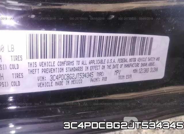 3C4PDCBG2JT534345 фото 10