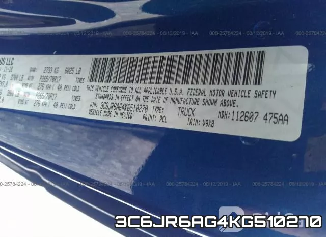 3C6JR6AG4KG510270 фото 10