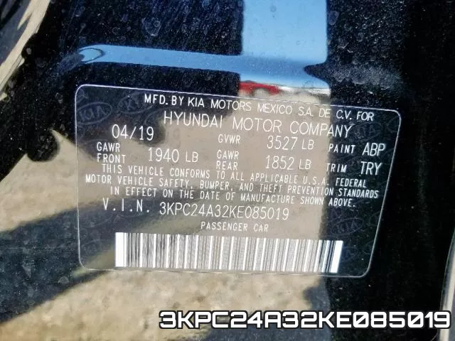 3KPC24A32KE085019 фото 2