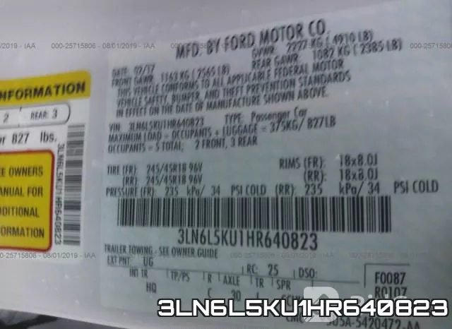 3LN6L5KU1HR640823 фото 10