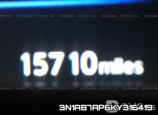 3N1AB7AP6KY316419 фото 8