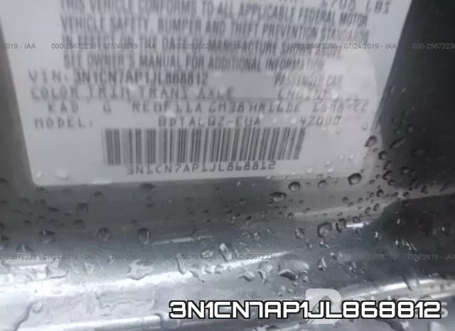 3N1CN7AP1JL868812 фото 10
