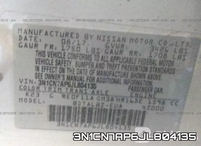 3N1CN7AP6JL804135 фото 10