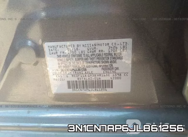 3N1CN7AP6JL861256 фото 10