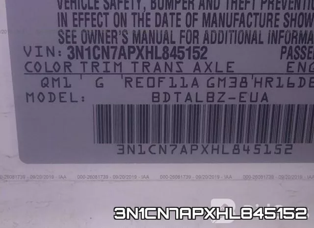 3N1CN7APXHL845152 фото 10