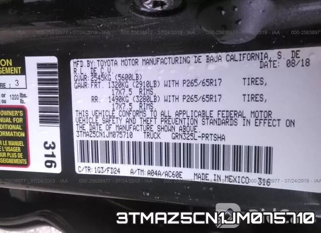 3TMAZ5CN1JM075710 фото 10