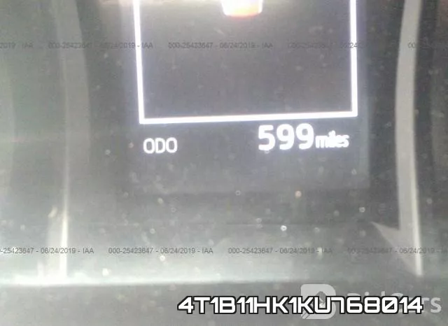 4T1B11HK1KU768014 фото 8