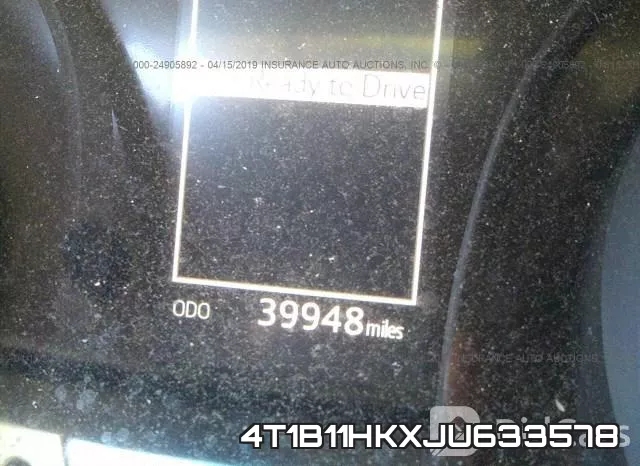 4T1B11HKXJU633578 фото 8