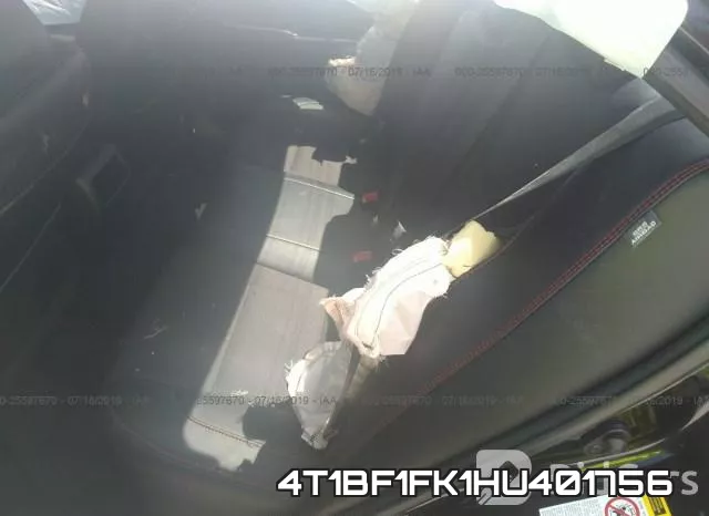 4T1BF1FK1HU401756 фото 9