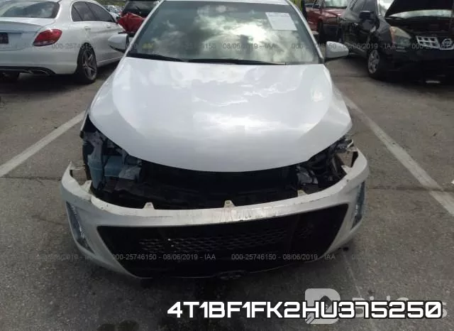 4T1BF1FK2HU375250 фото 7