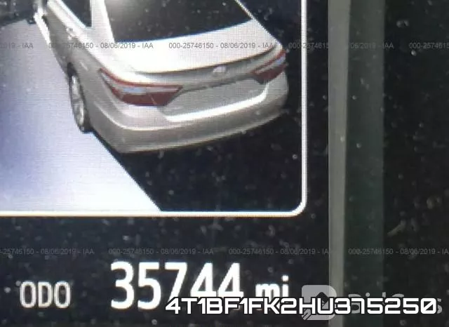 4T1BF1FK2HU375250 фото 8