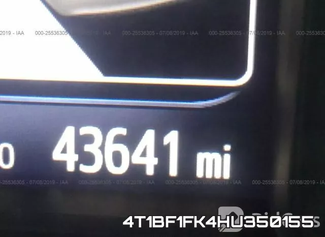 4T1BF1FK4HU350155 фото 8