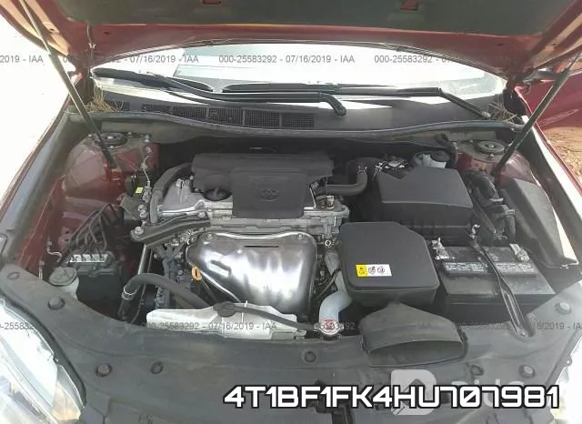 4T1BF1FK4HU707981 фото 2