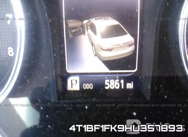 4T1BF1FK9HU357893 фото 8