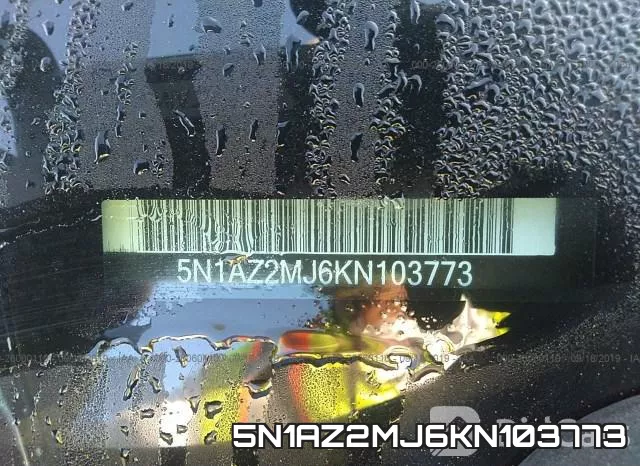 5N1AZ2MJ6KN103773 фото 10