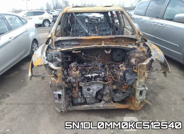 5N1DL0MM0KC512540 фото 7