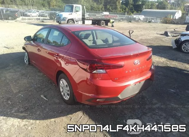 5NPD74LF4KH447585 фото 4