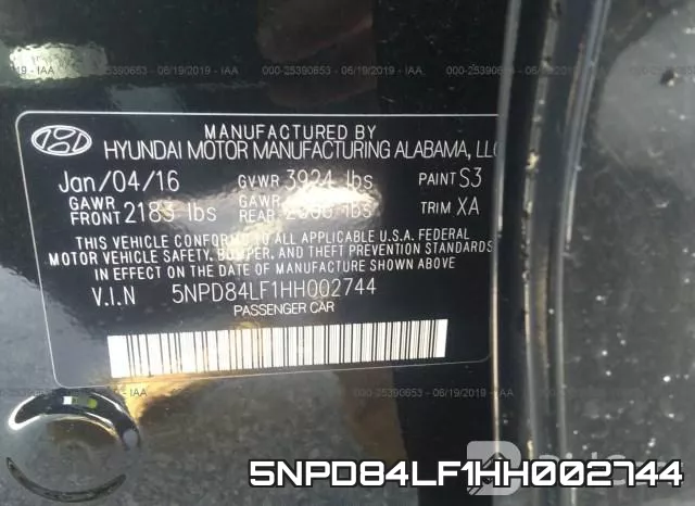 5NPD84LF1HH002744 фото 10