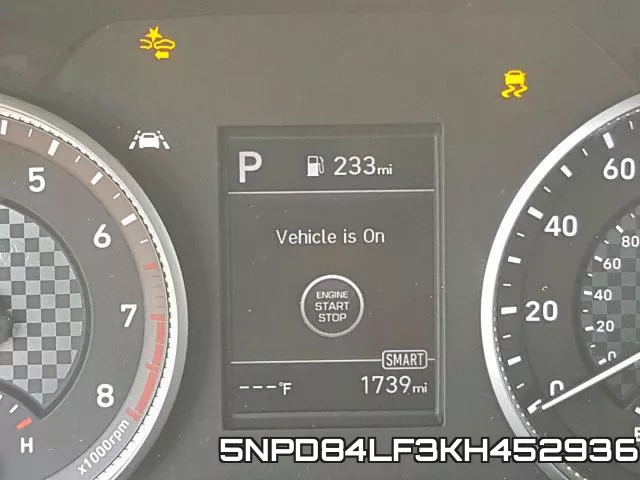5NPD84LF3KH452936 фото 9