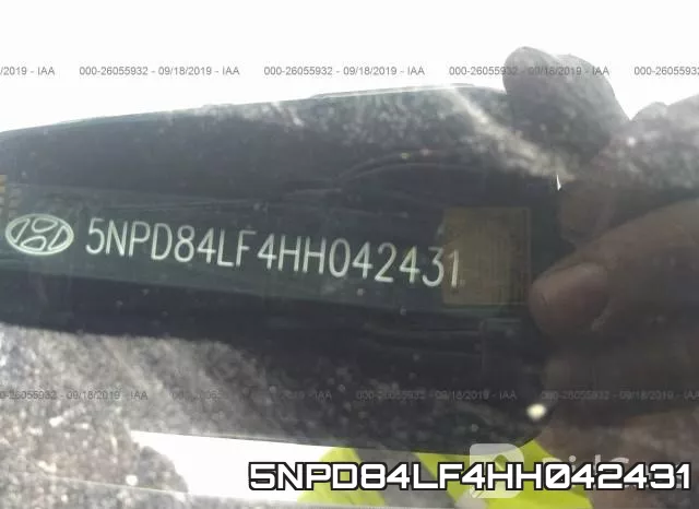 5NPD84LF4HH042431 фото 10